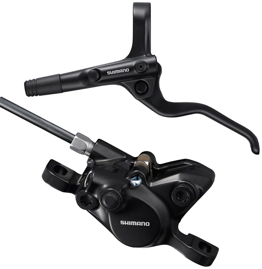 Shimano BR-MT200 Disc Brake BL-MT201 Lever - Front Hydraulic 2-Piston Post Mount BLK-Goodwynn'sGoodwynn's