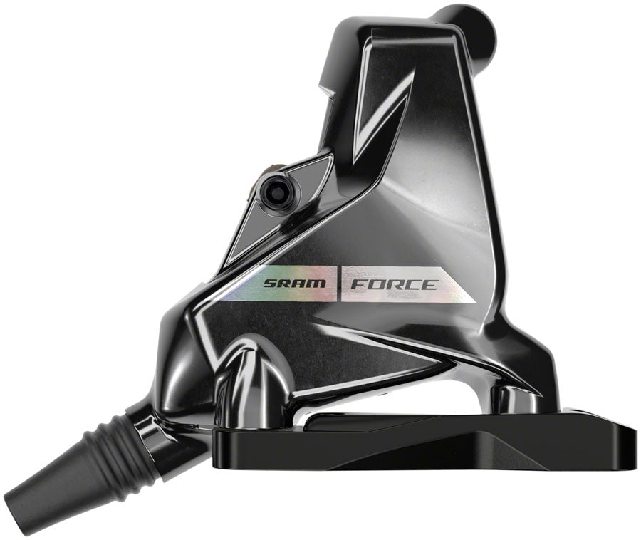 SRAM Force AXS eTap Hydraulic Disc Brake Caliper Assembly - Front Rear Flat Mount Iridescent Gray D2-Goodwynn'sGoodwynn's
