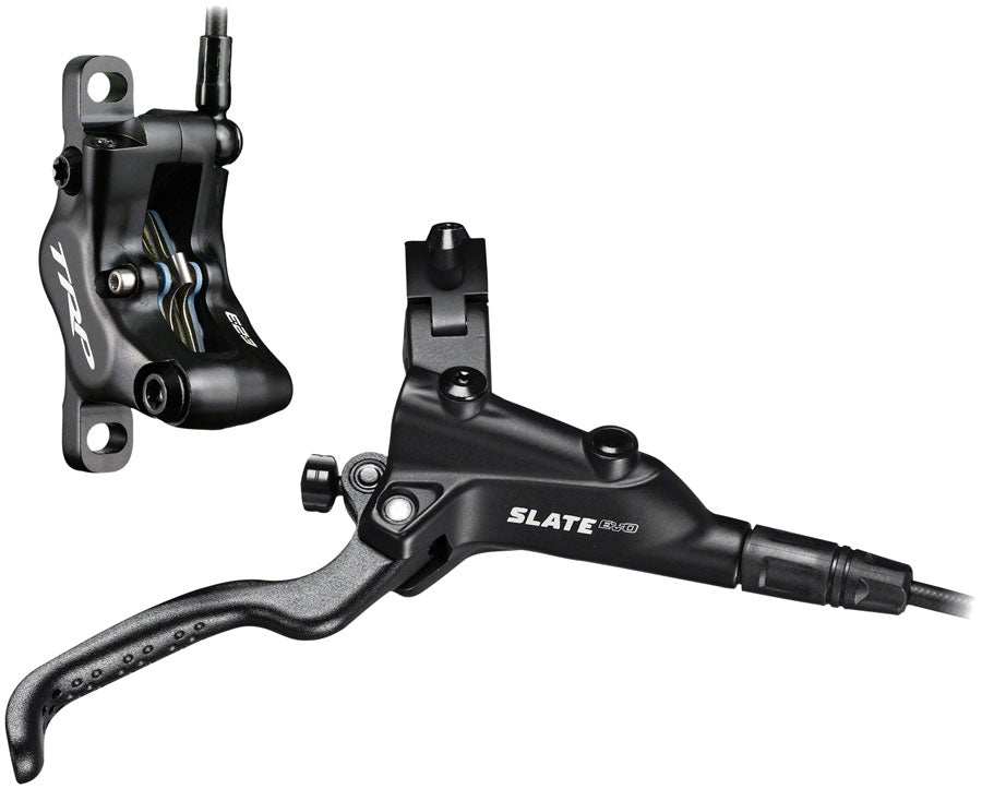 TRP Slate EVO Disc Brake and Lever - Rear Hydraulic Post Mount Black-Goodwynn'sGoodwynn's