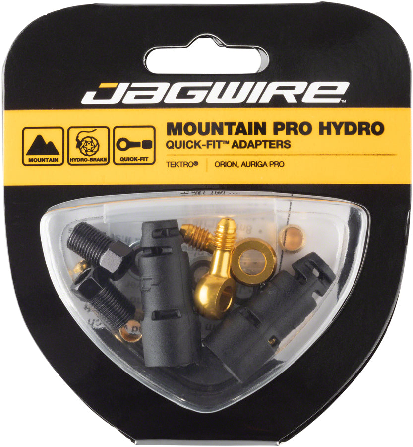 Jagwire Pro Disc Brake Hydraulic Hose Quick-Fit Adaptor Tektro Orion Auriga Pro Gemini SL-Goodwynn'sGoodwynn's