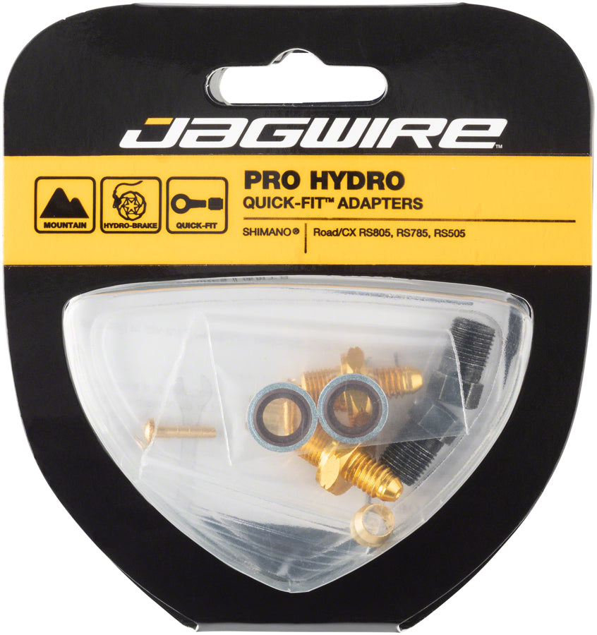 Jagwire Pro Disc Brake Hydraulic Hose Quick-Fit Adaptor for Shimano Road/CX-Goodwynn'sGoodwynn's