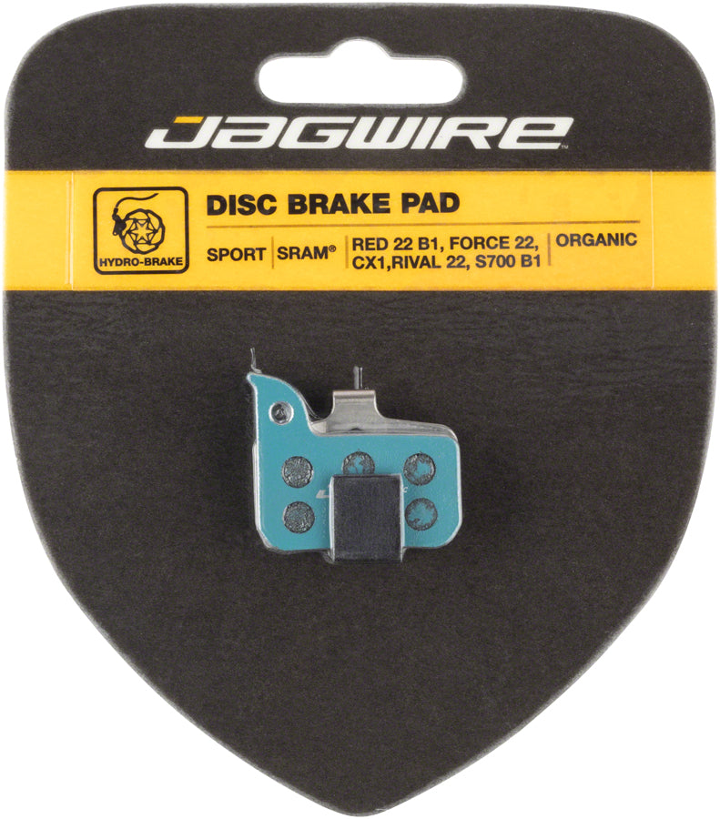 Jagwire Sport Organic Disc Brake Pads SRAM Red 22 B1 Force 22 CX1 Rival 22 S700 B1 Level Ultimate-Goodwynn'sGoodwynn's