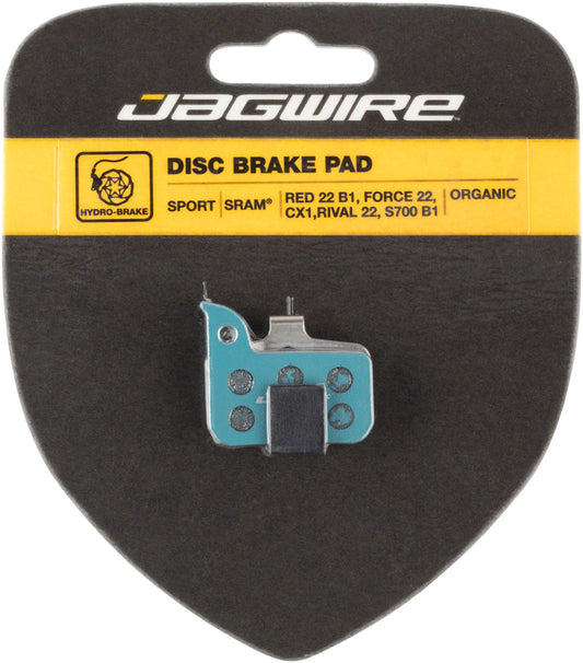 Jagwire Sport Organic Disc Brake Pads SRAM Red 22 B1 Force 22 CX1 Rival 22 S700 B1 Level Ultimate-Goodwynn's