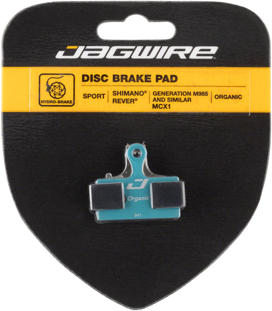 Jagwire Sport Organic Disc Brake Pads - For Shimano S700 M615 M6000 M785 M8000 M666 M675 M7000 M9000 M9020 M985 M987-Goodwynn's
