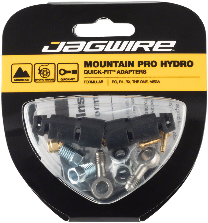 Jagwire Pro Disc Brake Hydraulic Hose Quick-Fit Adaptor Formula R1R R1 T1 RO-Goodwynn'sGoodwynn's