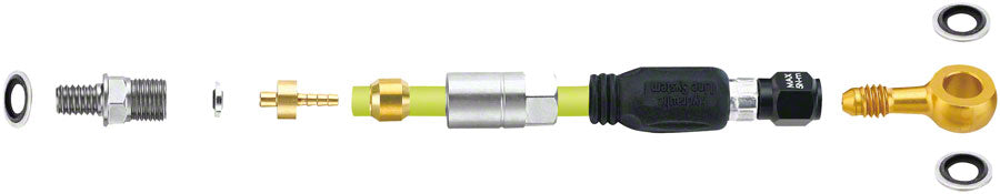 Jagwire Pro Disc Brake Hydraulic Hose Quick-Fit Adaptor Hope Banjo Mini Trial Mono-Goodwynn'sGoodwynn's