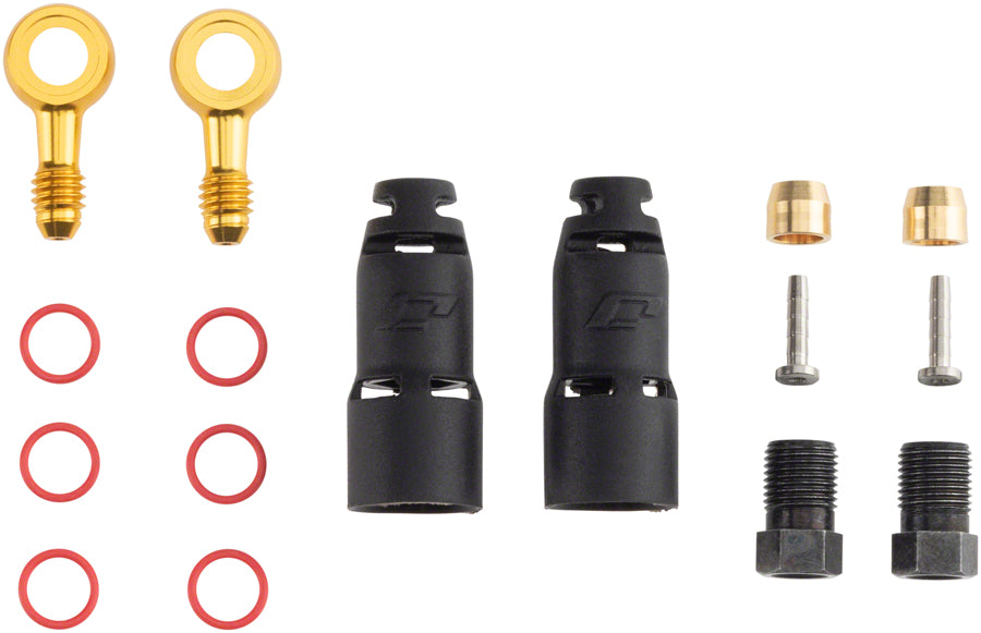 Jagwire Pro Disc Brake Hydraulic Hose Quick-Fit Adaptor Shimano XTR XT SLX Saint Zee Alfine-Goodwynn'sGoodwynn's