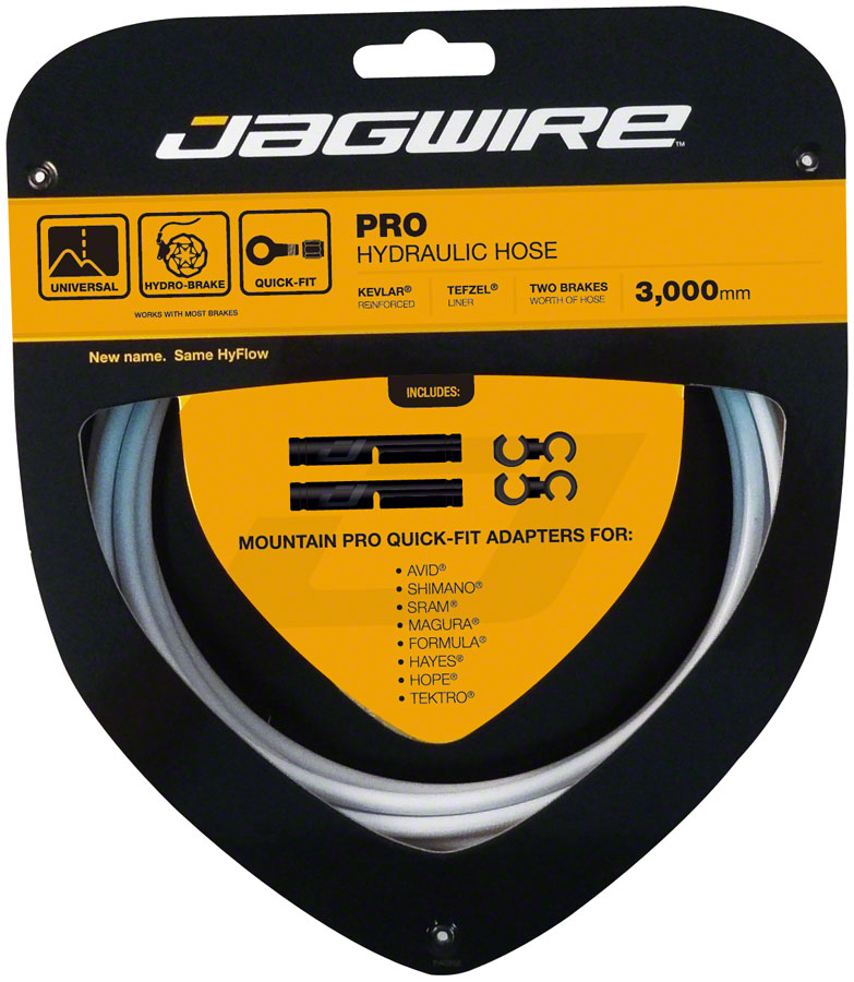Jagwire Pro Hydraulic Disc Brake Hose Kit 3000mm White-Goodwynn'sGoodwynn's