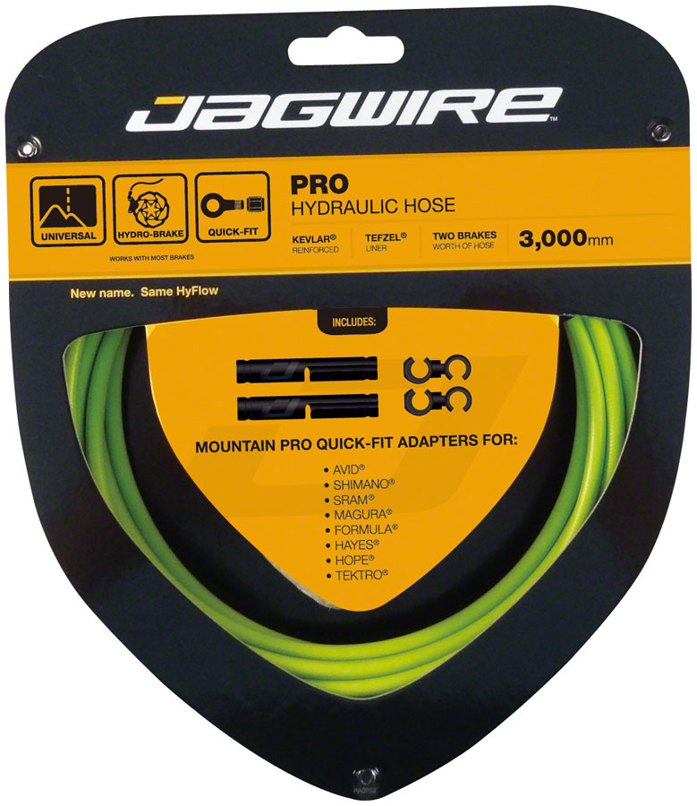 Jagwire Pro Hydraulic Disc Brake Hose Kit 3000mm Organic Green-Goodwynn'sGoodwynn's