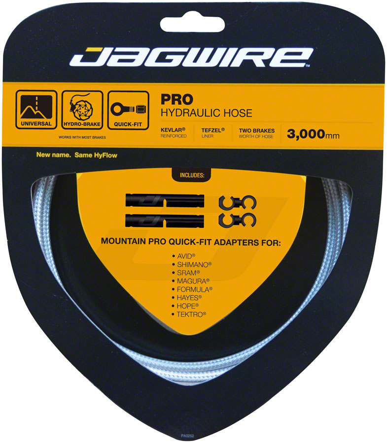 Jagwire Pro Hydraulic Disc Brake Hose Kit 3000mm Sterling Silver-Goodwynn'sGoodwynn's