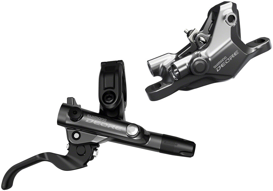 Shimano Deore BL-M6100/BR-M6100 Disc Brake Lever - Rear Hydraulic Resin Pads Gray-Goodwynn'sGoodwynn's