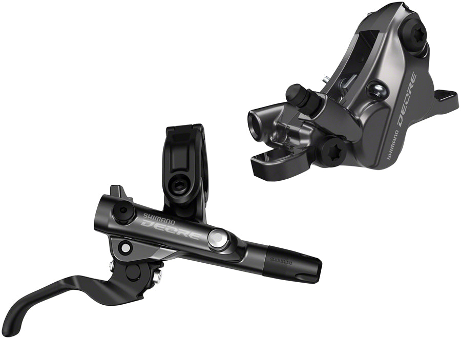 Shimano Deore BL-M6100/BR-M6120 Disc Brake Lever - Rear Hydraulic Resin Pads Gray-Goodwynn'sGoodwynn's