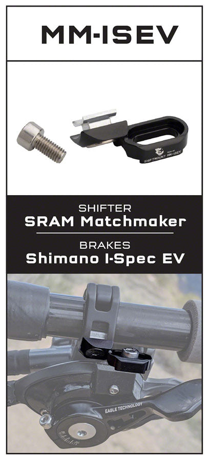 Wolf Tooth ShiftMount MM Shifter to I-Spec EV Brake-Goodwynn'sGoodwynn's