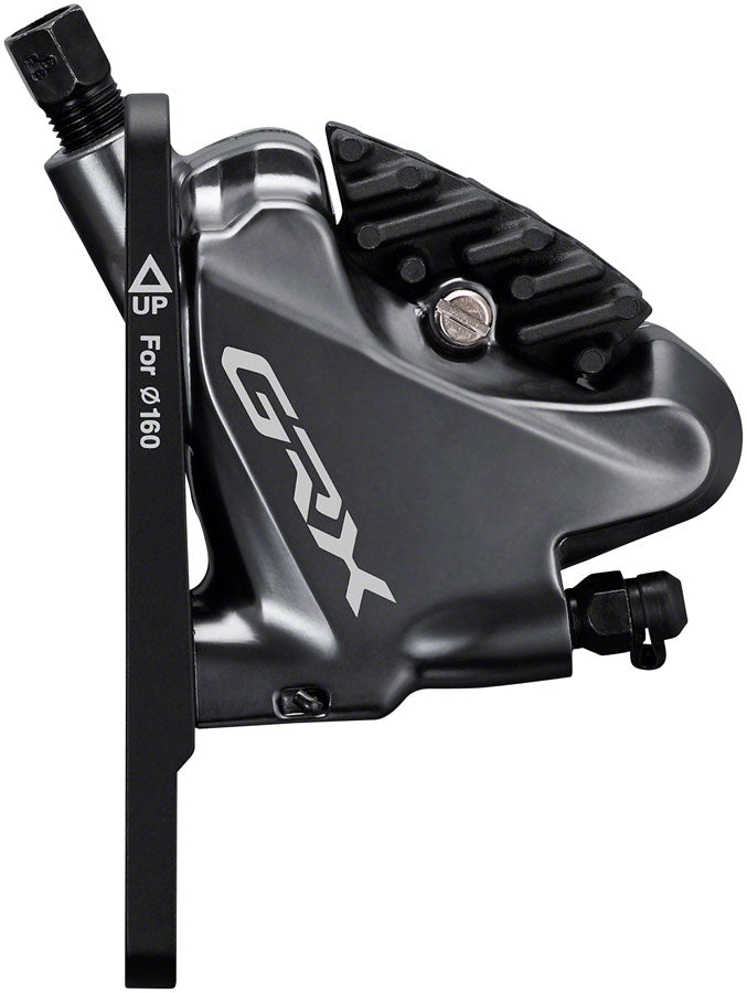 Shimano GRX BL-RX810/BR-RX810 Disc Brake Lever - Front Hydraulic Flat Mount Finned Resin Pads BLK-Goodwynn'sGoodwynn's