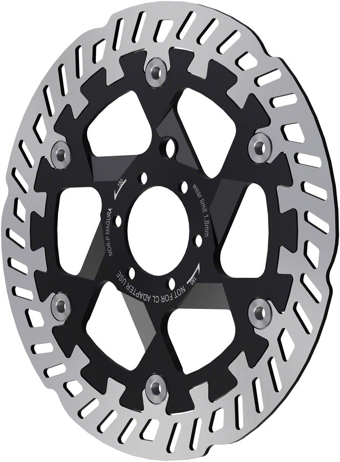 Magura MDR-P Disc Brake Rotor - 180mm 6-Bolt Silver/Black-Goodwynn'sGoodwynn's
