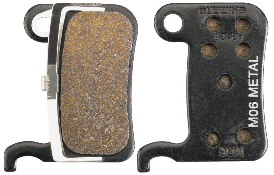 Shimano M06-MX Disc Brake Pads Springs - Metal Compound Steel Back Plate One Pair-Goodwynn'sGoodwynn's