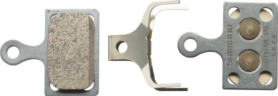 Shimano K04Ti-MX Disc Brake Pads Spring - Metal Compound Titanium Back Plate One Pair-Goodwynn'sGoodwynn's