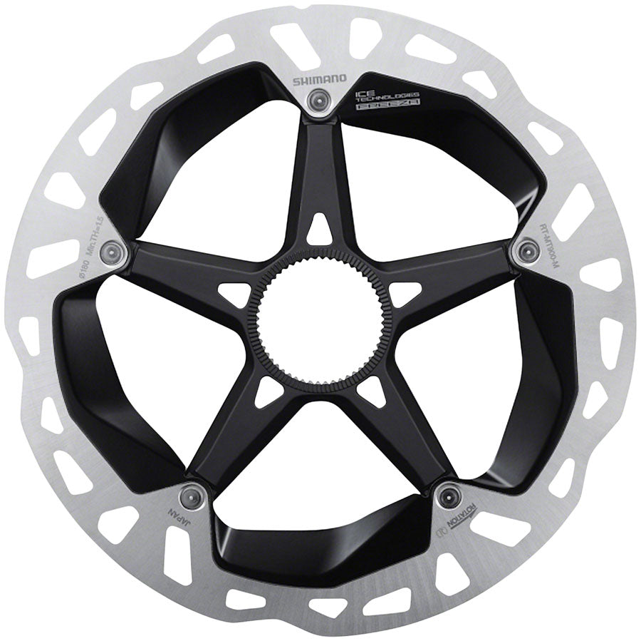 Shimano XTR RT-MT900-M Disc Brake Rotor - 180mm Center Lock Silver/Black-Goodwynn'sGoodwynn's