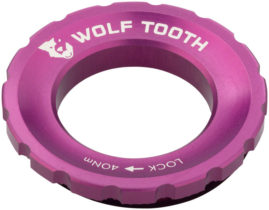 Wolf Tooth CenterLock Rotor Lockring - External Splined Purple-Goodwynn'sGoodwynn's