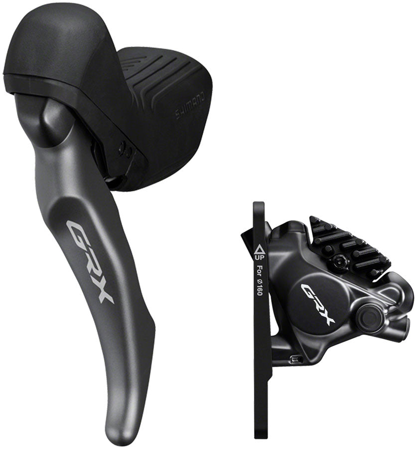 Shimano GRX BL-RX820 Brake Lever BR-RX820 Hydraulic Disc Brake Caliper - Left/Front Flat Mount Caliper-Goodwynn'sGoodwynn's