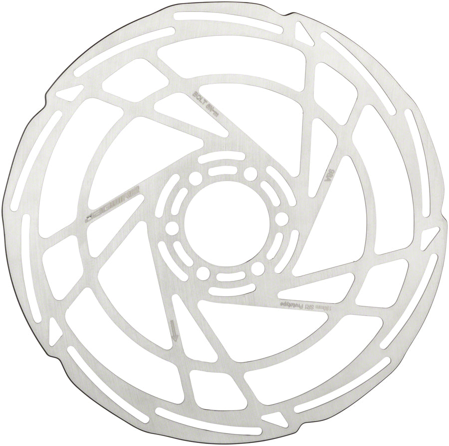 Jagwire Sport SR1 Disc Brake Rotor - 180mm 6-Bolt Silver-Goodwynn'sGoodwynn's