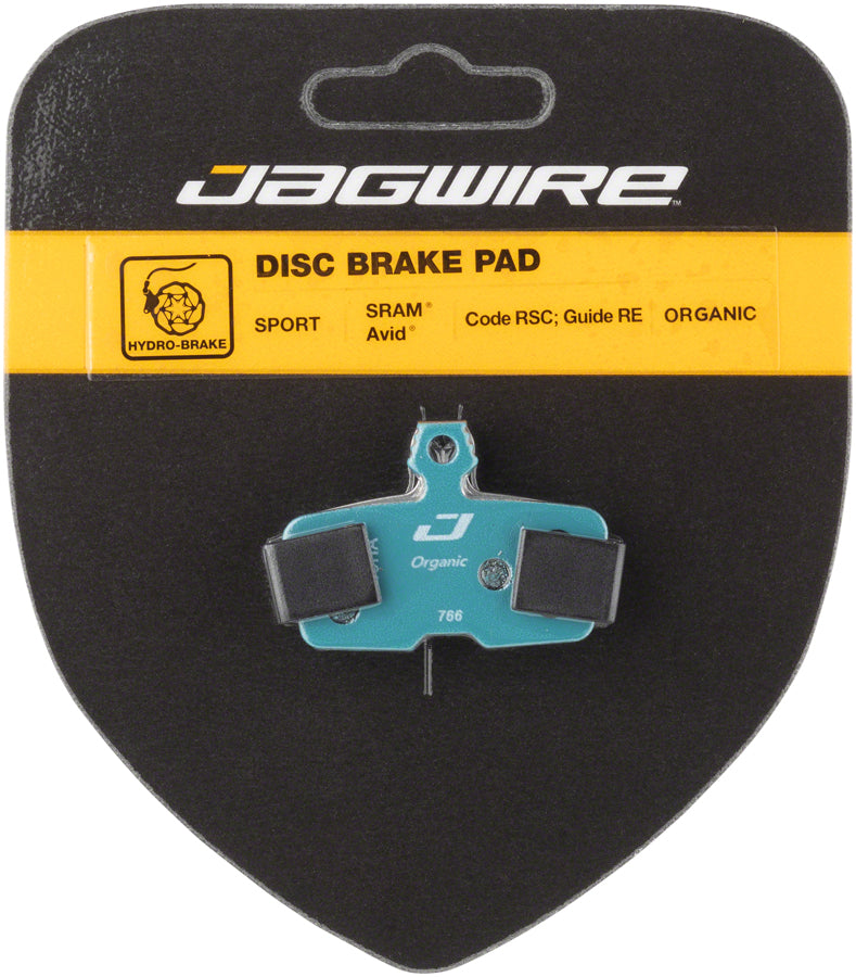 Jagwire Sport Organic Disc Brake Pads for SRAM Code RSC R Guide RE-Goodwynn'sGoodwynn's
