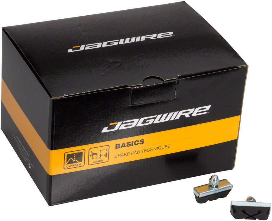 Jagwire Basics X-Caliper Brake Pads - Threaded Black Box of 50 Pairs-Goodwynn'sGoodwynn's