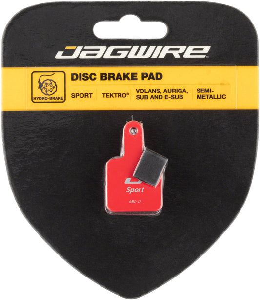 Jagwire Mountain Sport Semi-Metallic Disc Brake Pads Tektro Volans Auriga Auriga SUB Auriga E-SUB-Goodwynn's