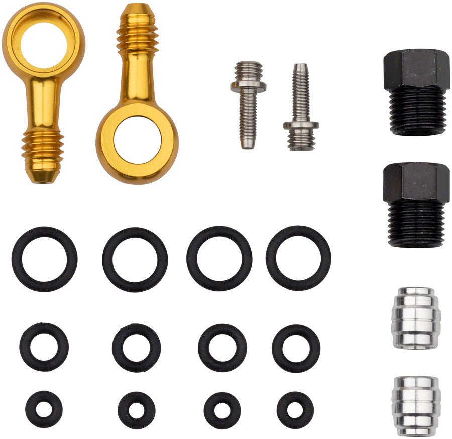 Jagwire Pro Quick-Fit Adapters Hydraulic Hose - Fits SRAM RED eTap HRD S900 Aero HRD-Goodwynn'sGoodwynn's