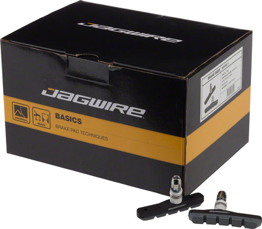 Jagwire Mountain Sport Brake Pads Threaded Post Box of 25 Pair Gray-Goodwynn's