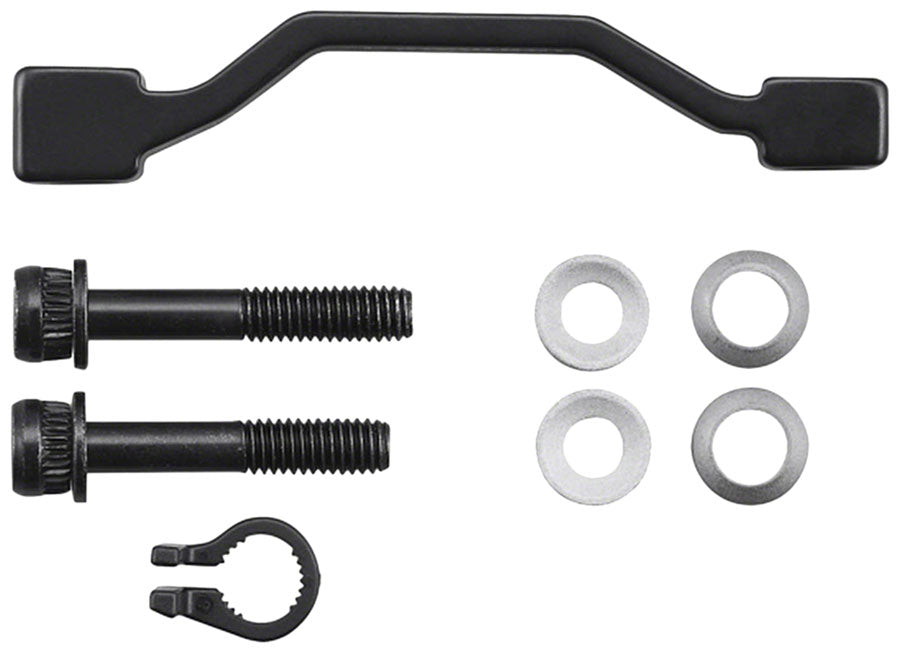 Shimano SM-MA-F220P/PL Disc Brake Adaptor - 203mm Post Mount Fork/Frame to 220mm Disc Brake Rotor-Goodwynn'sGoodwynn's
