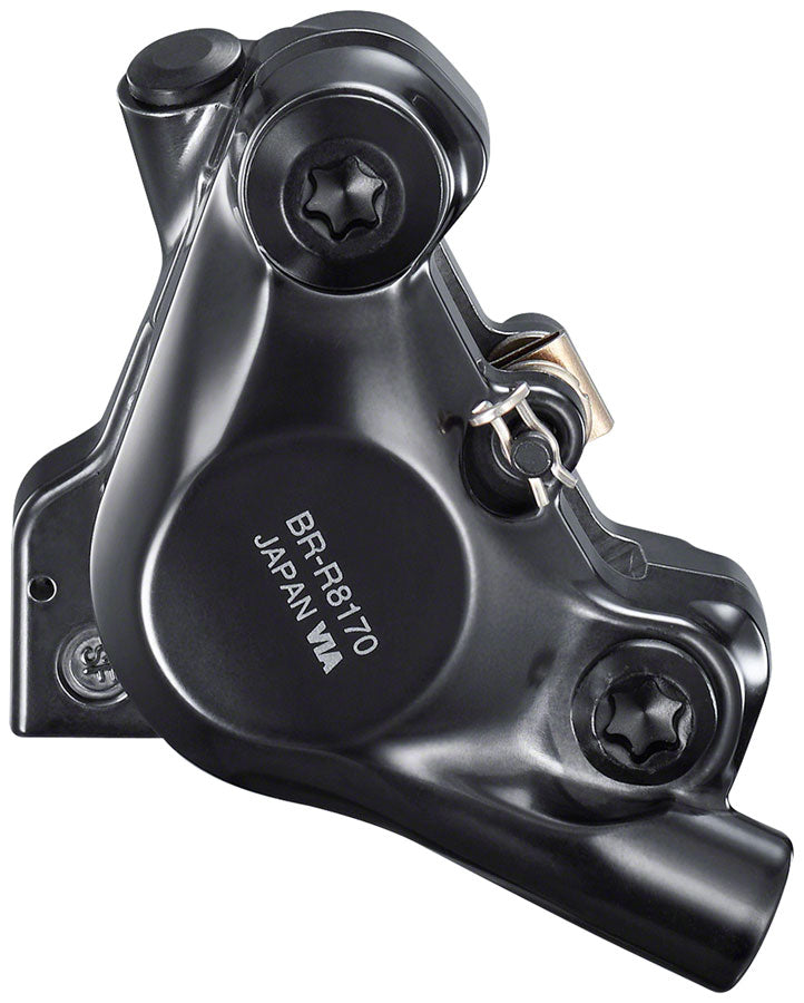 Shimano Ultegra BR-8170 Hydraulic Disc Brake Caliper - Rear Flat Mount Finned Resin Brake Pads-Goodwynn'sGoodwynn's