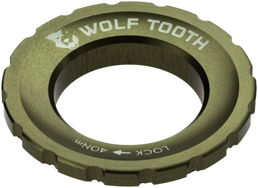 Wolf Tooth CenterLock Rotor Lockring - External Splined Olive-Goodwynn'sGoodwynn's