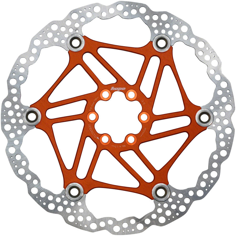 Hope Floating Disc Brake Rotor - 200mm 6-Bolt Orange-Goodwynn'sGoodwynn's