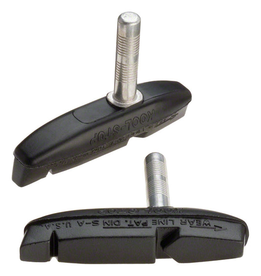 Kool-Stop Eagle Claw II Brake Pad Smooth Post Black Compound-Goodwynn's