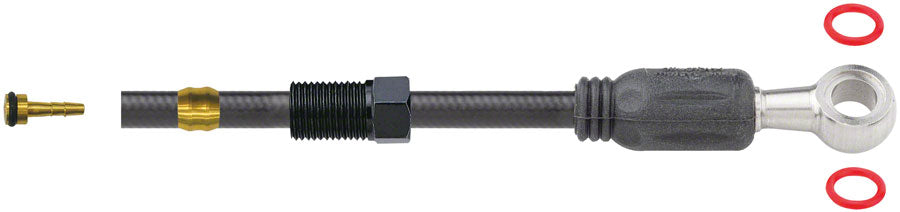 Jagwire Sport Mineral Oil Hydraulic Hose Kit TRP Slate EVO C1.8 C2.3 2000mm BLK-Goodwynn'sGoodwynn's