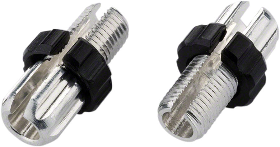 M10 Slotted Alloy Adjusting Barrel Bag of 10 Silver/Black-Goodwynn'sGoodwynn's