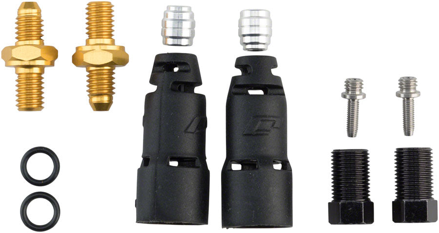 Jagwire Pro Quick-Fit Adapters Hydraulic Hose - Fits SRAM DB5 Guide Level Avid Elixir Trail XX-Goodwynn'sGoodwynn's