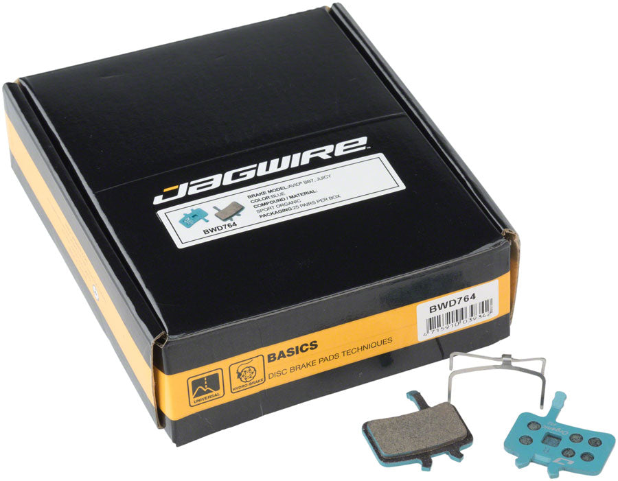 Jagwire Sport Organic Disc Brake Pads - For Avid BB7 Juicy Bulk Box of 25-Goodwynn'sGoodwynn's