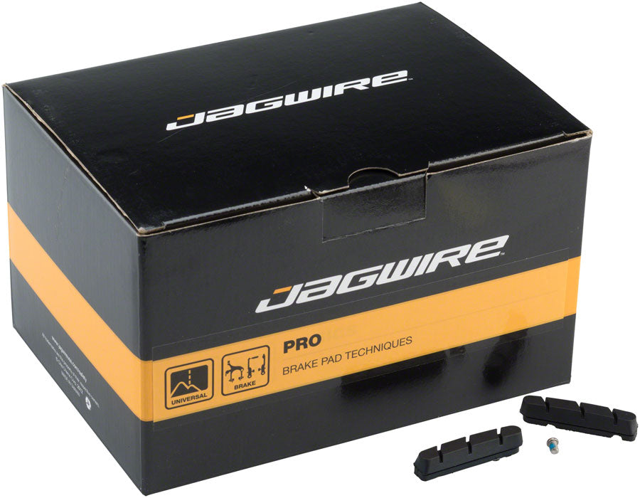 Jagwire Road Pro S Brake Pad Inserts SRAM/Shimano Box of 50 Pairs Black-Goodwynn'sGoodwynn's