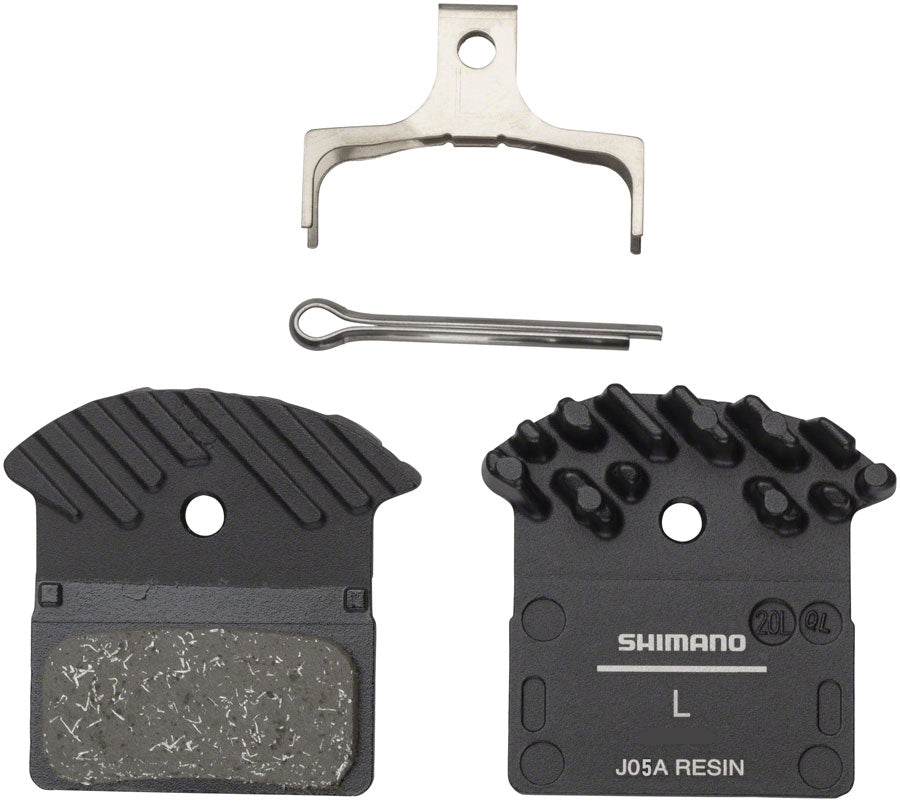 Shimano J05A-RF Disc Brake Pad Spring - Resin Compound Finned Aluminum Back Plate-Goodwynn'sGoodwynn's