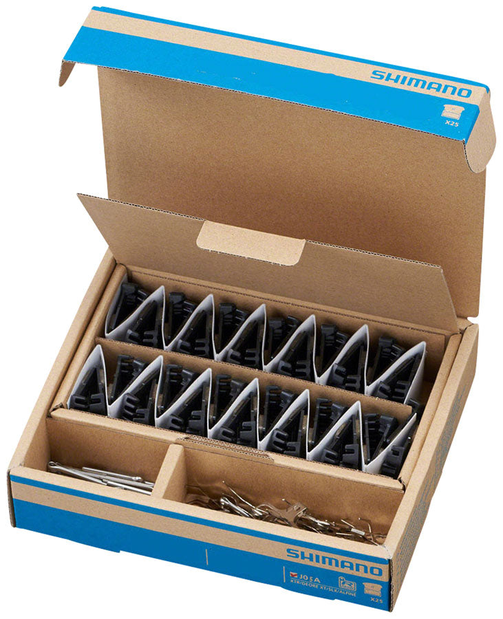 Shimano J05A-RF Disc Brake Pad Spring - Resin Compound Finned Aluminum Back Plate Box/25 pair-Goodwynn'sGoodwynn's