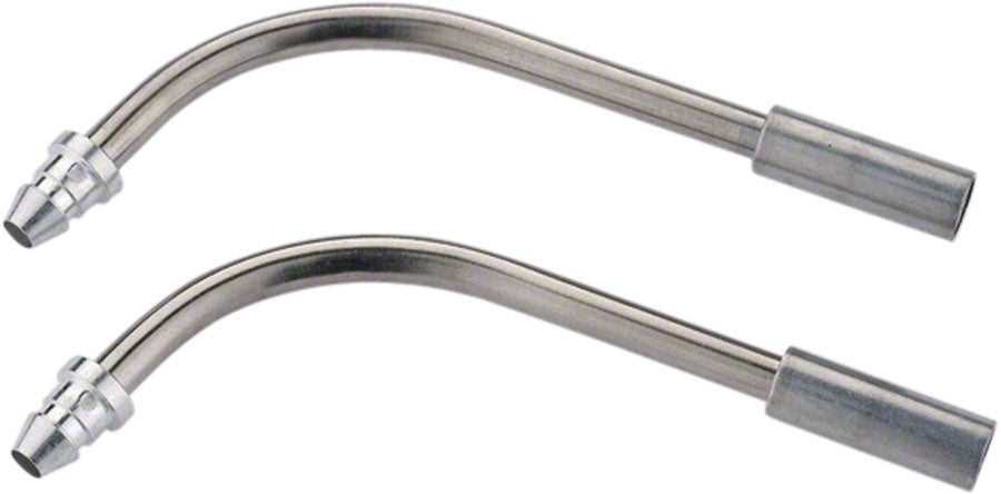 Jagwire Brake Noodles 83 Degree Bag of 10 Silver-Goodwynn'sGoodwynn's