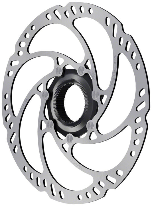 Magura MDR-C CL Disc Brake Rotor - 180mm Center Lock w/Lock Ring Thru Axle eBike Optimized Silver-Goodwynn's