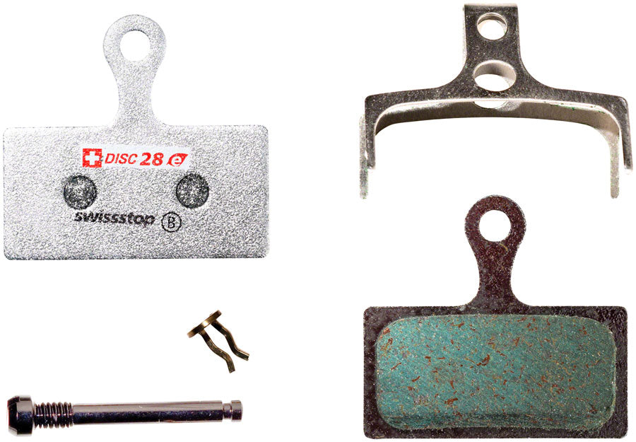 SwissStop E Compound Brake Pad Set Disc 28: for Shimano "J" shape-Goodwynn'sGoodwynn's