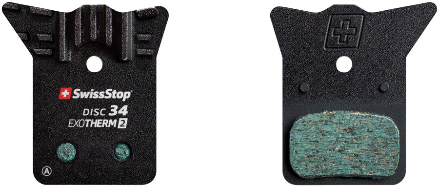 SwissStop EXOTherm2 Disc Brake Pad Set Disc 34: Shimano Road "L" Shape