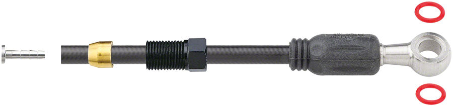 Jagwire Sport Mineral Oil Hydraulic Hose Kit Shimano XTR XT SLX Saint Zee Alfine 2000mm BLK-Goodwynn'sGoodwynn's