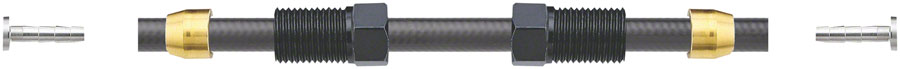 Jagwire Sport Mineral Oil Hydraulic Hose Kit Shimano XTR XT Deore MT520 MT420 2000mm BLK-Goodwynn'sGoodwynn's