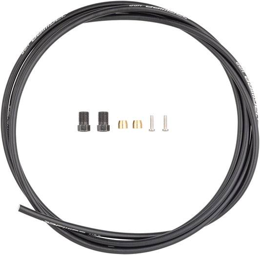 Jagwire Sport Mineral Oil Hydraulic Hose Kit Shimano XTR XT Deore MT520 MT420 2000mm BLK-Goodwynn's