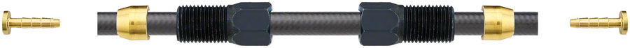 Jagwire Sport Mineral Oil Hydraulic Hose Kit Shimano Deore Alivio Acera RS805 MT500 MT400 MT200 Metrea 2000mm BLK-Goodwynn'sGoodwynn's